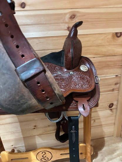16” Circle Y High Horse Western Show Saddle Model 6310