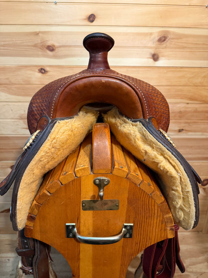 15.5” Crates Equi-Fit Reiner Saddle Model 4524-3