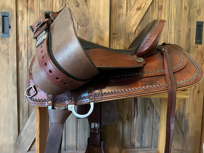 16” Tex Tan Tex-Flex Western Trail Saddle Model 08-TF408S6