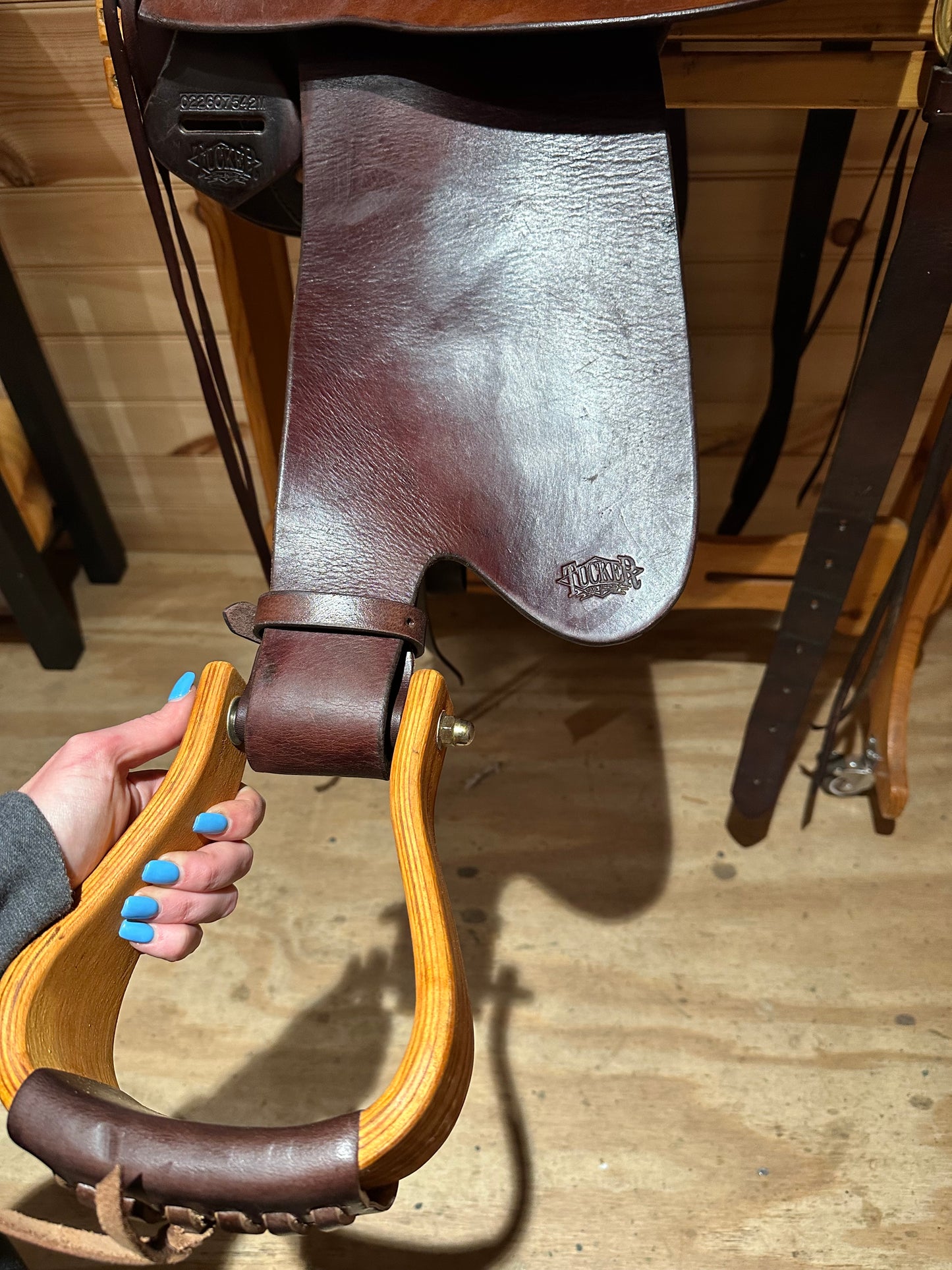 17.5” Tucker High Plains Western Trail Saddle Model 260