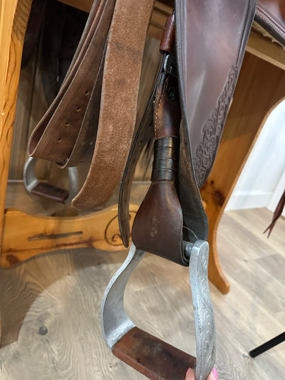 15” Donn Leson Reinmaker Reining Saddle