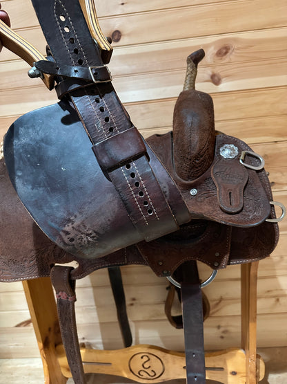 14.5” Reinsman Team Camarillo Barrel Racing Western Saddle Model 4231