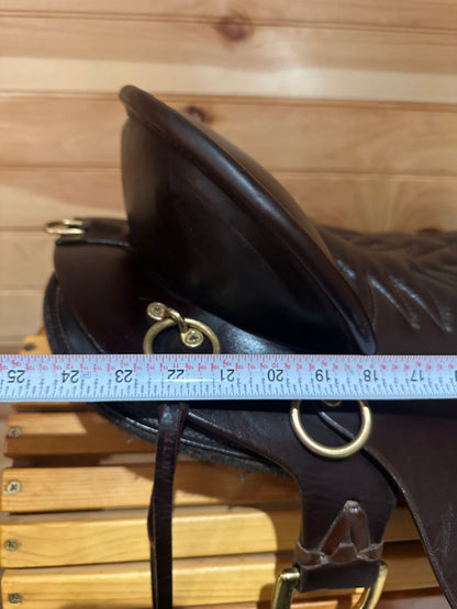 17.5” Tucker Cheyenne Western Trail Saddle Model 157