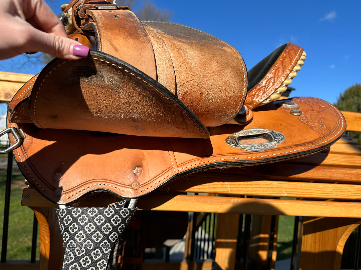 16” Dakota Barrel Racing Saddle