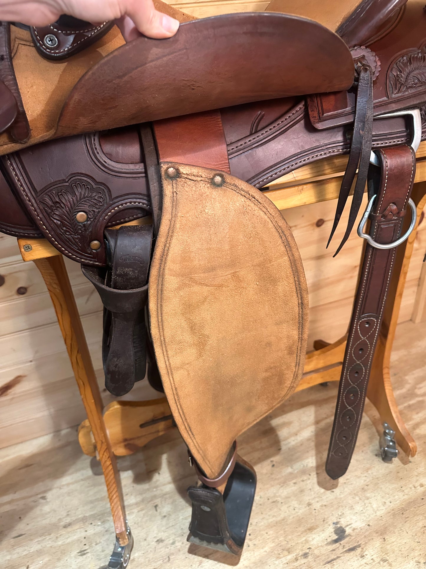 16.5” McCall Northwest Wade Western Ranch Saddle Model 213 510