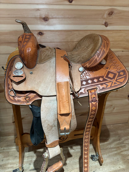 14” Dale Fredericks Saddlesmith Barrel Racing Saddle Model 21544