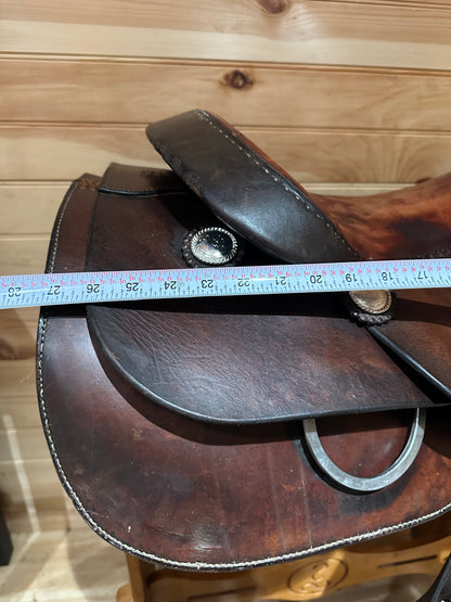 16” Pard’s Advantage Western Training Work Saddle