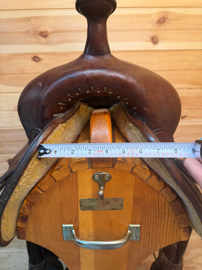 16” Circle Y Mojave Flex-Lite Arabian Western Trail Saddle Model 1561