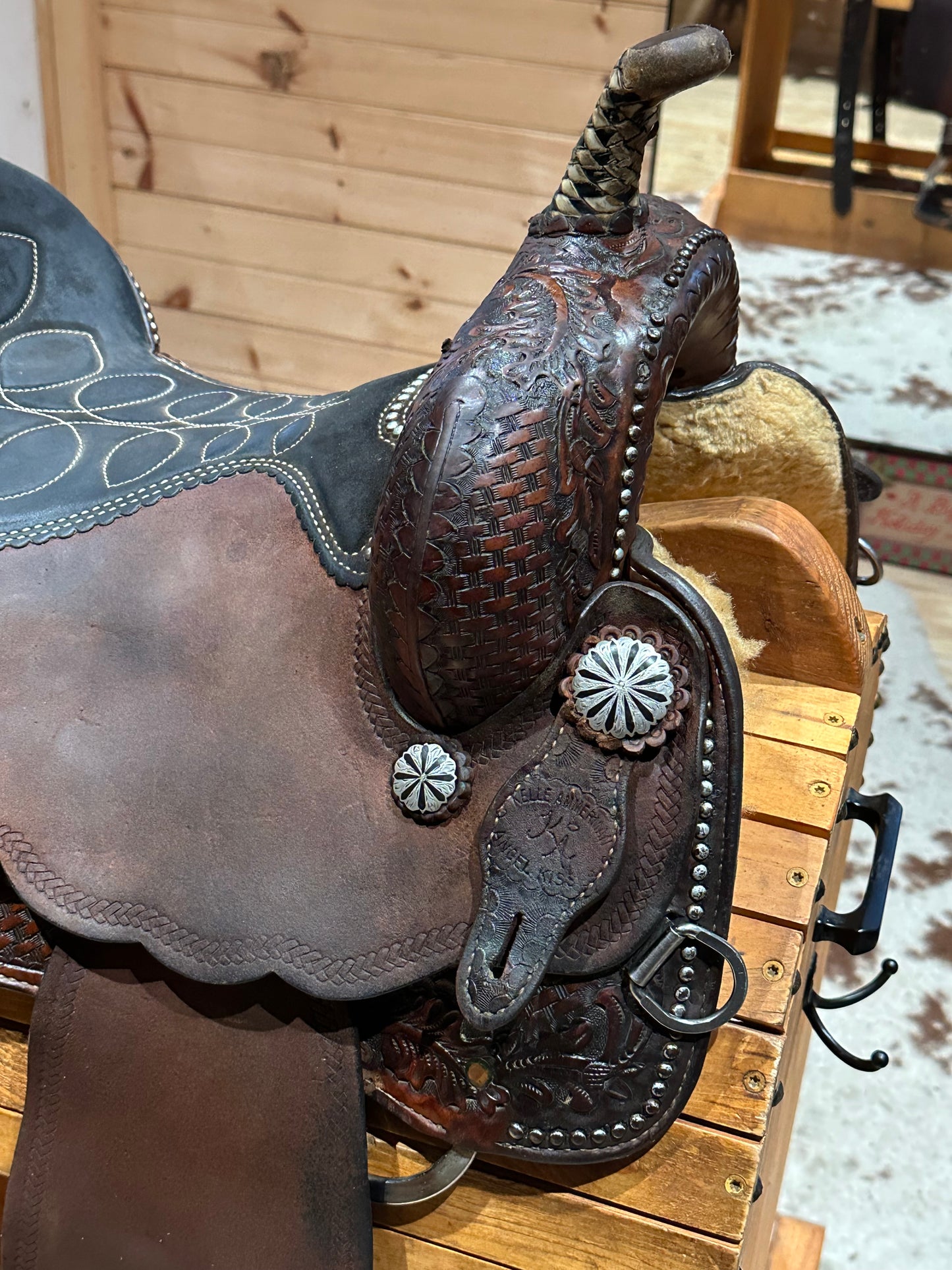 14.5” Ammerman Angel Kisses Barrel Racing Saddle