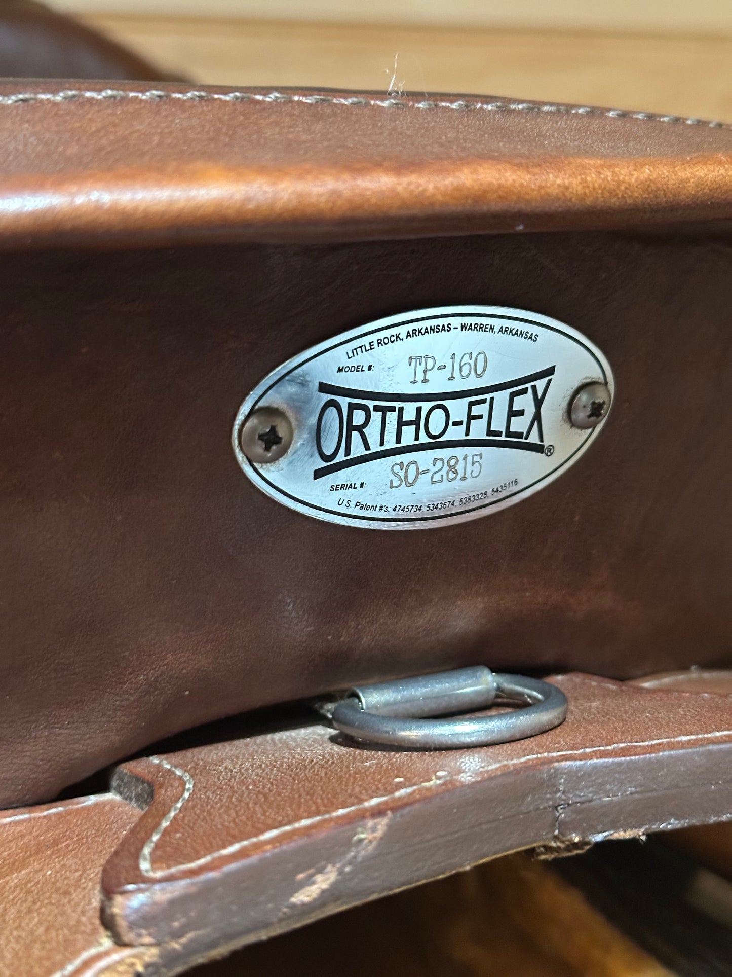 16” Ortho-Flex “The Western Lariat” Western Trail Saddle Model TP-160