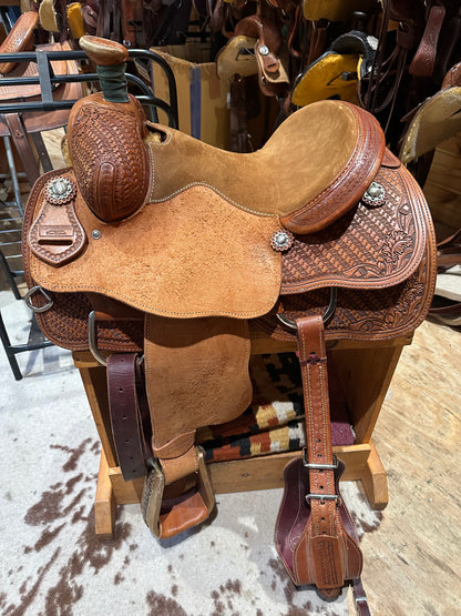 14.5” RopeSmart Pro Roper Western Saddle