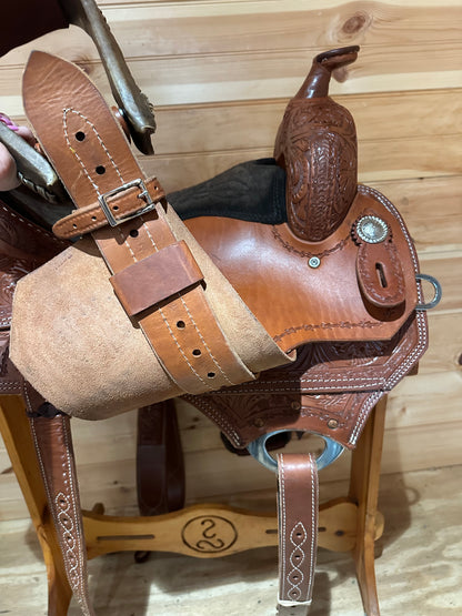 16” Corriente Association Western Trail Saddle