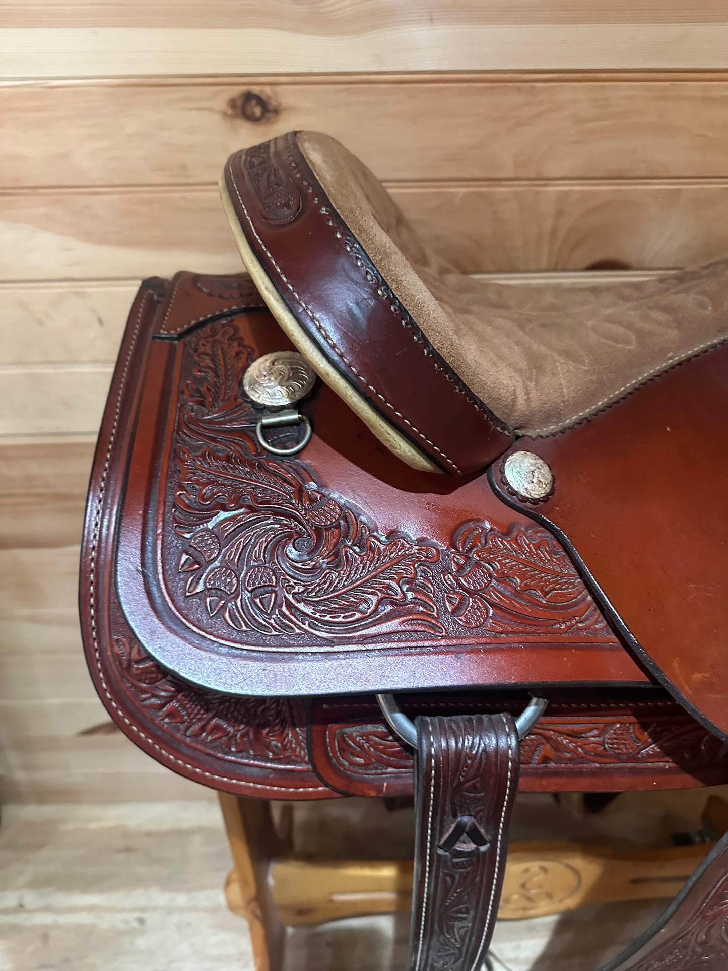16” Circle Y Team Roper Western Saddle Model 2709