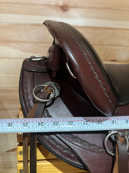 16” Circle Y Tennessee Trail Gaiter Flex2 Saddle Model 1590