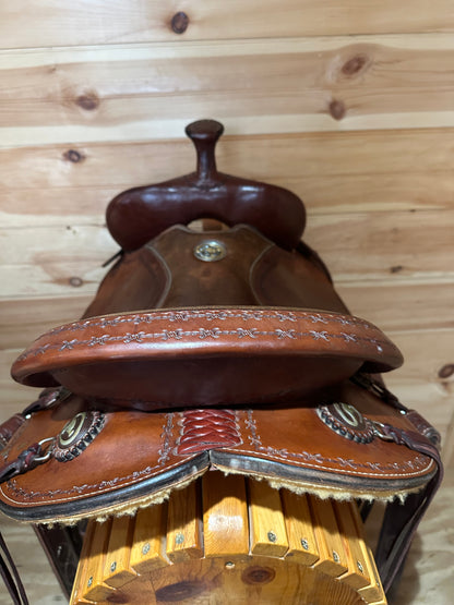 16” Clinton Anderson Aussie Saddle by Martin Saddlery
