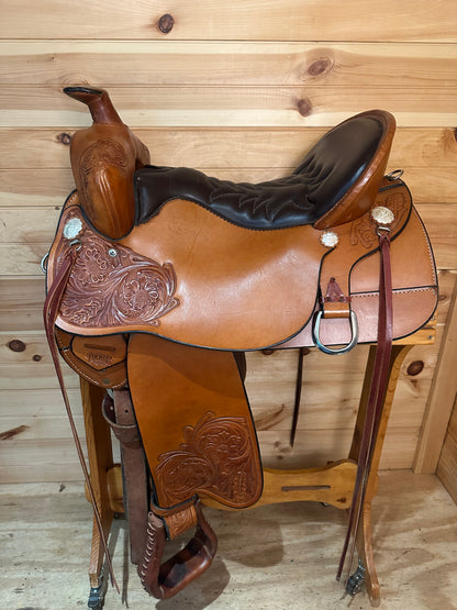 16.5” Tucker High Plains Western Trail Saddle Model 260