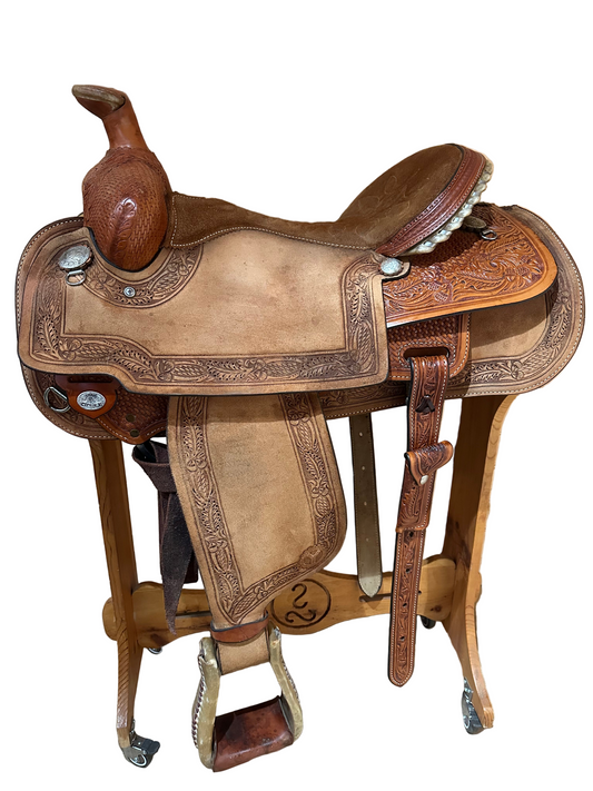 16” Circle Y Roping Western Saddle Model 1211