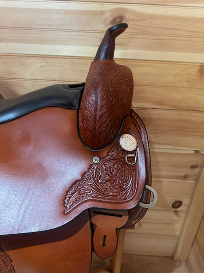 17” Circle Y High Horse Houston Western Trail Saddle Model 2610