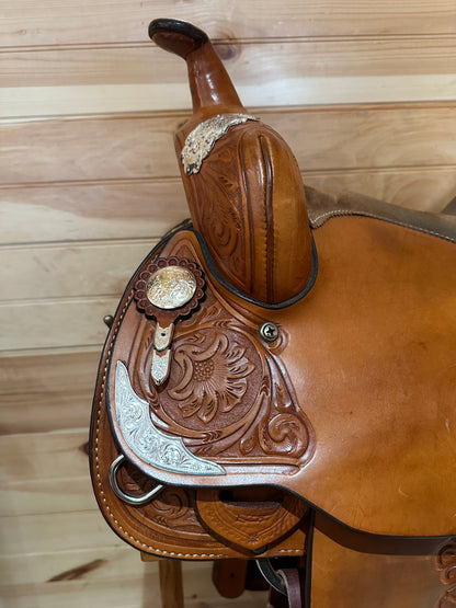15” Crates Western Show Saddle Model 126