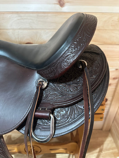 16” Circle Y High Horse Oyster Creek Trail Western Saddle Model 6808