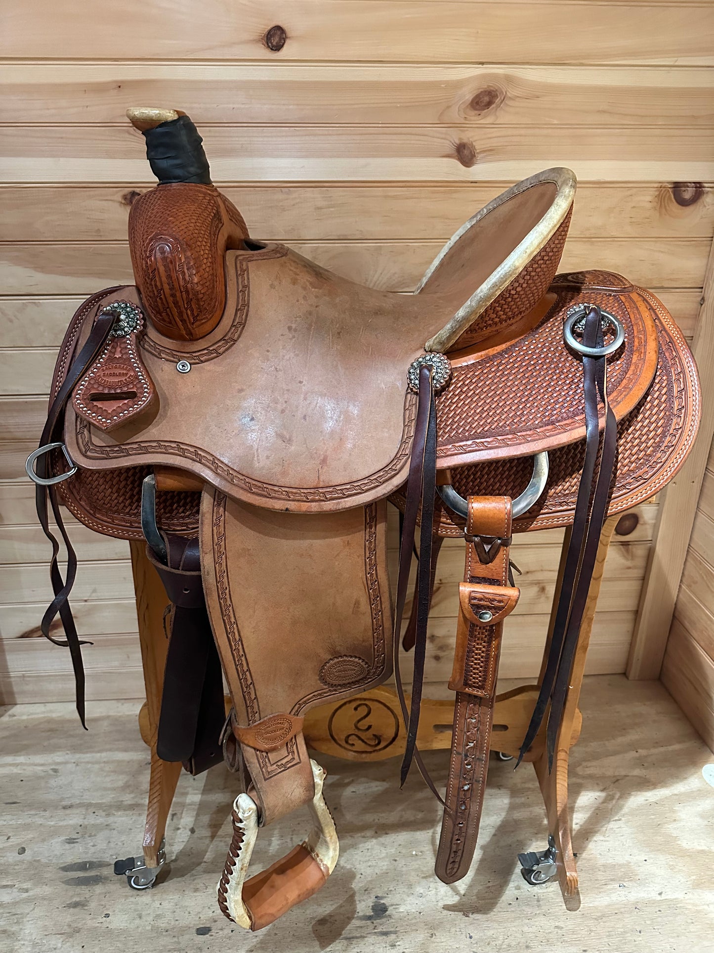 16” Saltgrass Saddlery Ranch Roper Western Saddle