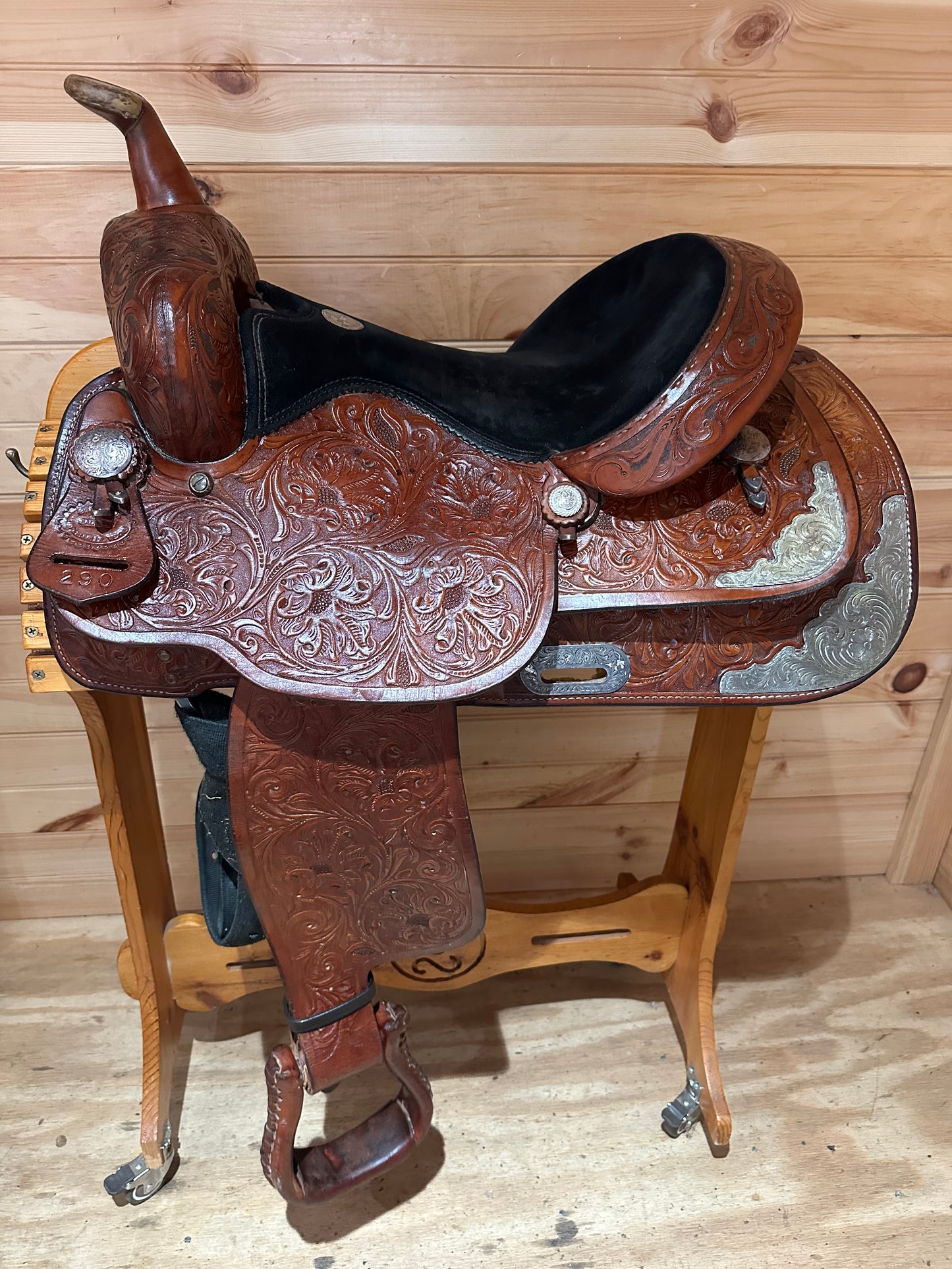 15” Billy Cook Western Show Saddle Model 290