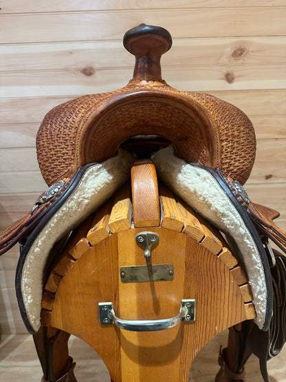 16” Champion Turf Reining Western Saddle