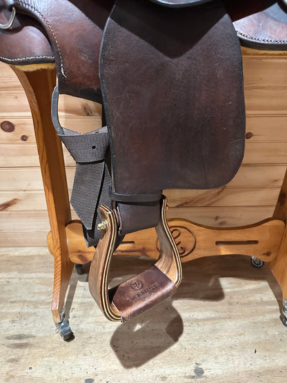 16” Pard’s Advantage Western Training Work Saddle