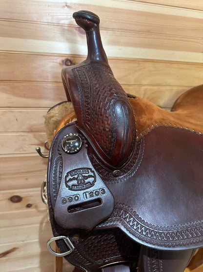 15.5” McCall Cowhorse Western Saddle Model 690 1203