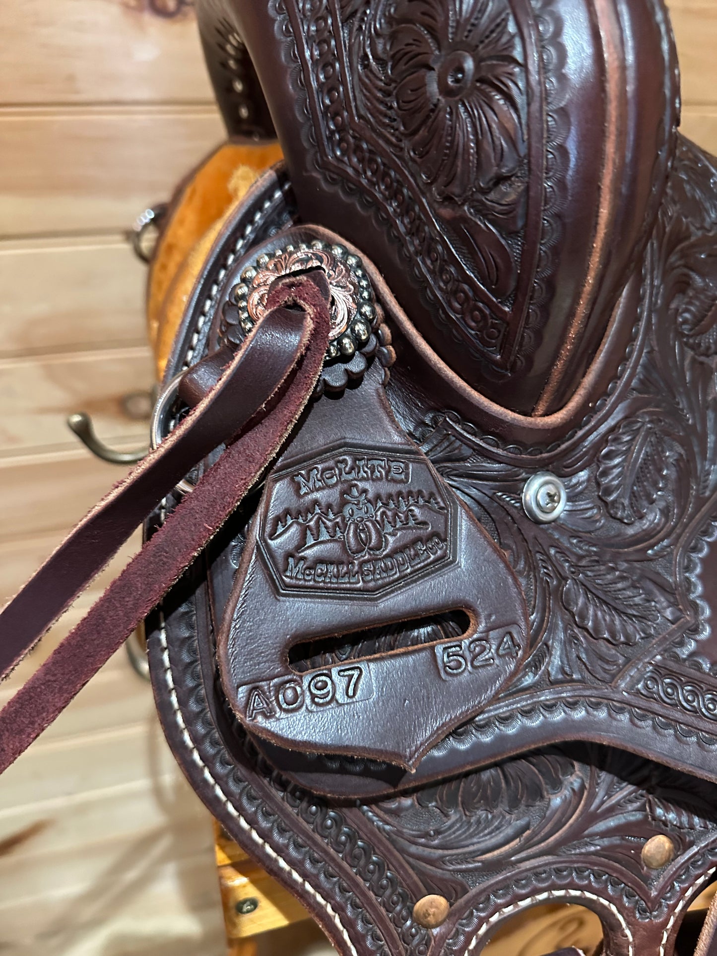 16” McCall Mclite All Around Western Saddle A097 524
