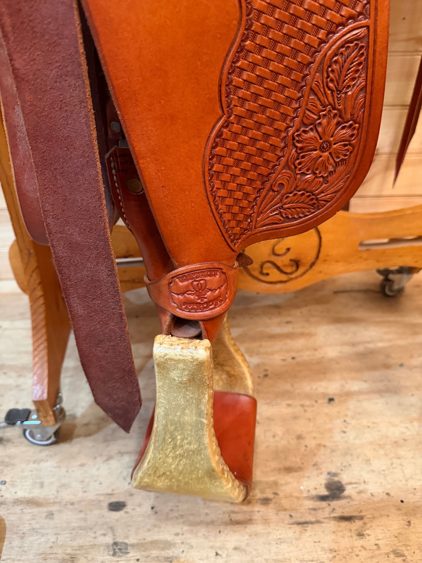 17.5” McCall Wade Trail Western Ranch Saddle Model 190 611