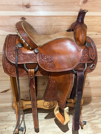 15.5” Crates Light Ladies Ranch Versatility All-Event Saddle Model 2282-3