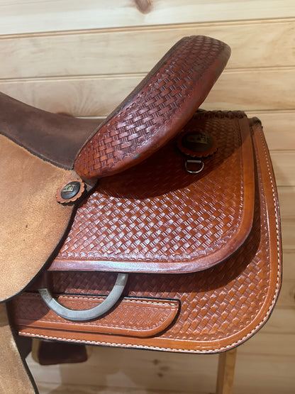 16” Tex Tan Hereford Team Roper Western Saddle Model PT4-110785