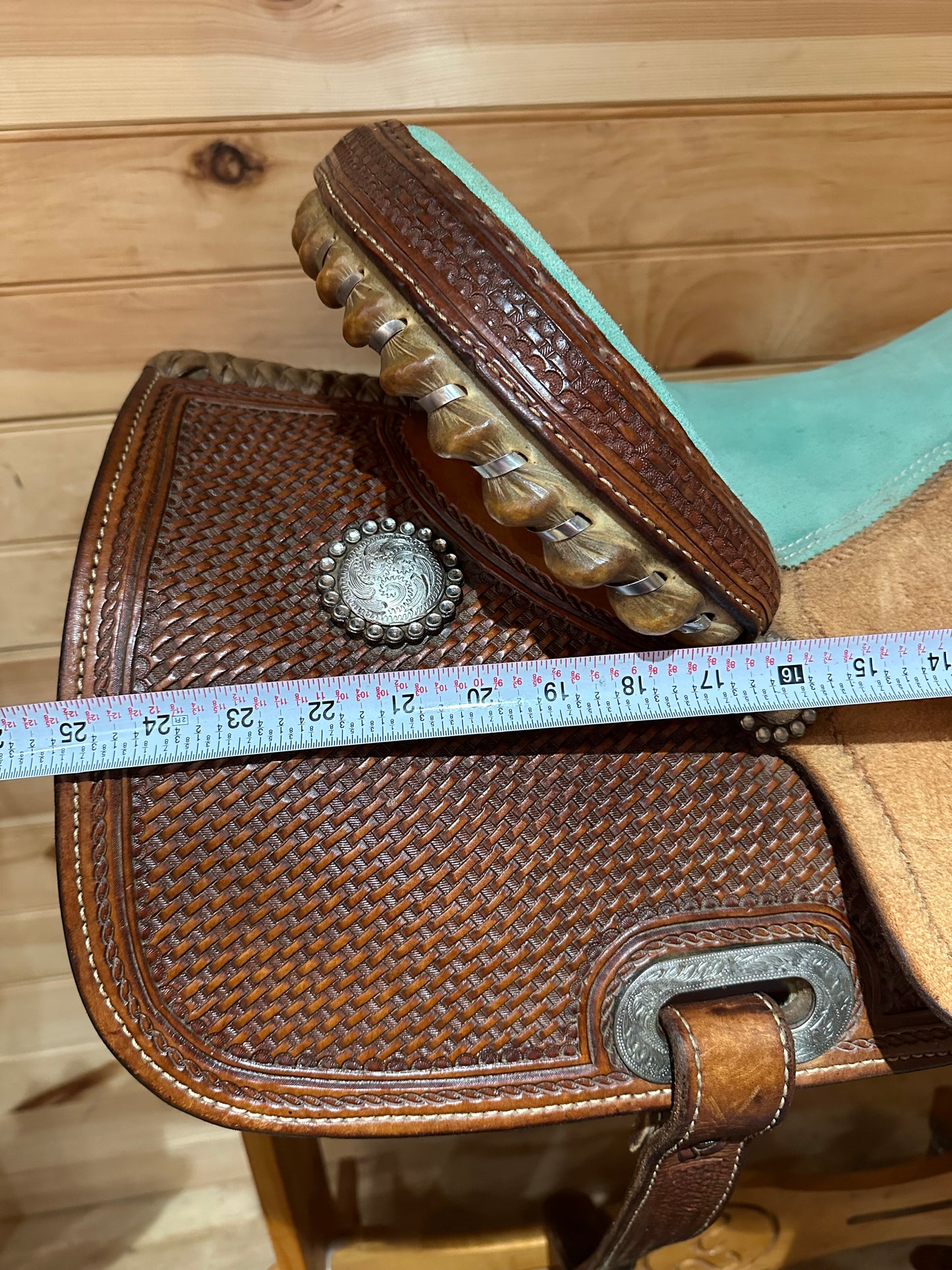 14.5” SRS Saddlery Paul Taylor Barrel Racing Saddle