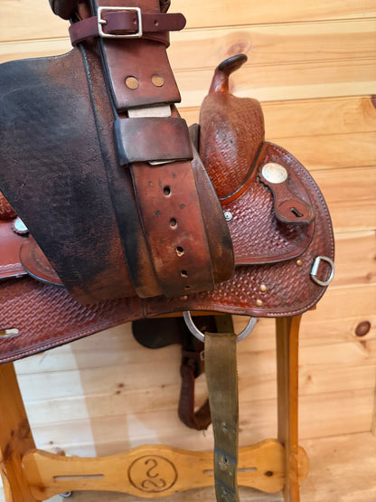 16” Crates Equi-Fit Reiner Western Saddle Model 249-4