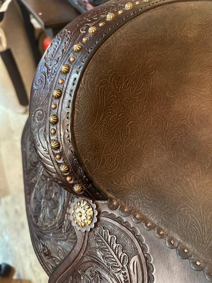 16” Circle Y Ohio Reiner Western Reining Saddle Model 2672 (2023)