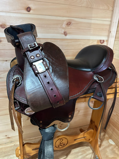 16” Circle Y Tennessee Trail Gaiter Flex2 Saddle Model 1590