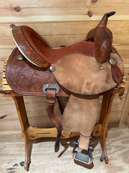 15” Circle Y Proven NBHA Barrel Racing Western Saddle Model 2026