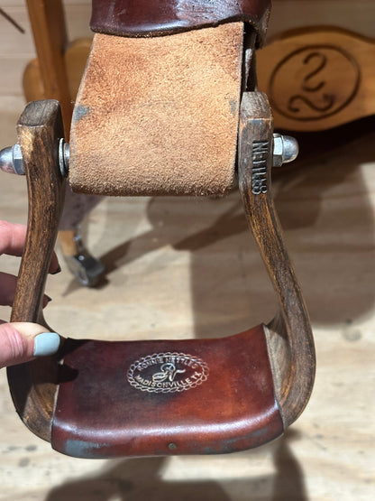 17” Teskey’s Stuart Rybak Cow Horse Western Saddle