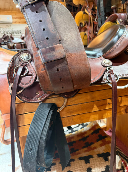 15” Cashel Round Skirt by Martin Saddlery Western Trail Saddle (2022)