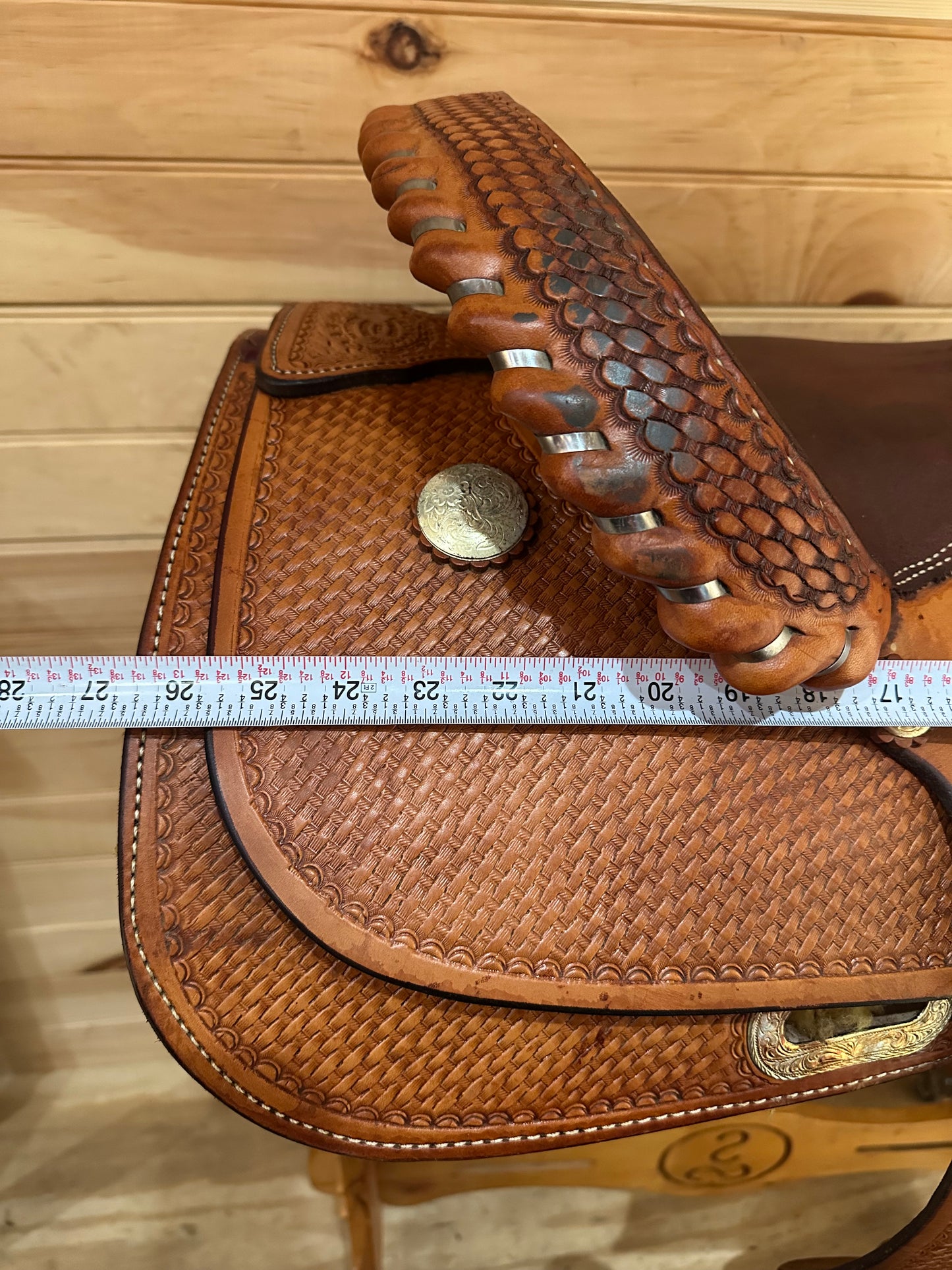 15.5” Billy Cook Maker Reiner Western Saddle Model 1605