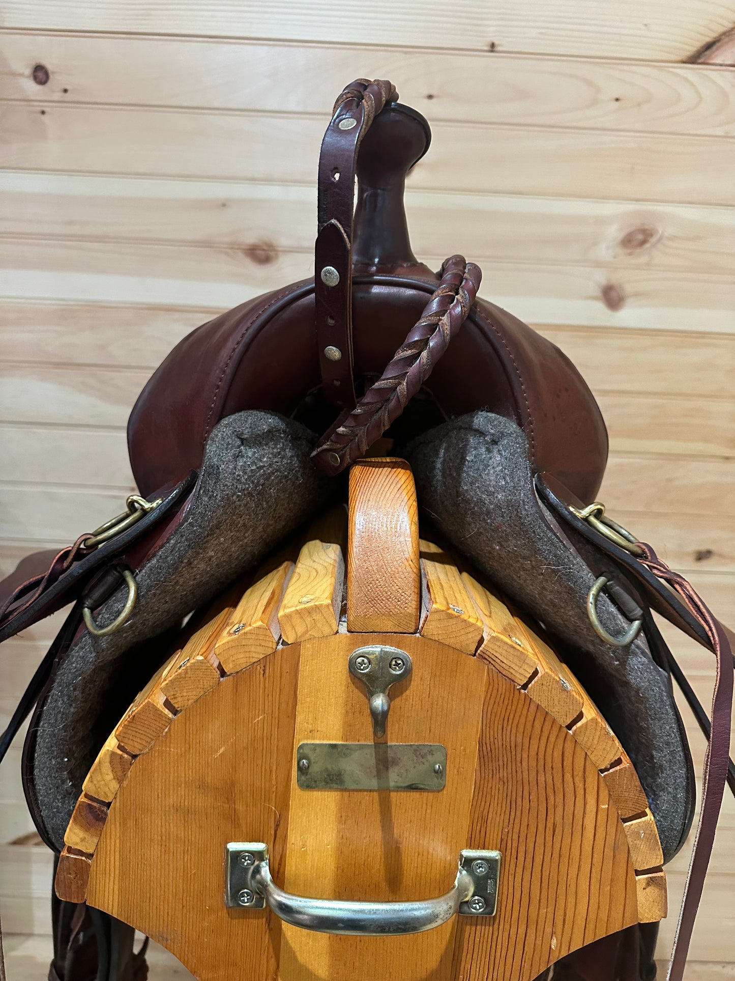 17.5” Tucker High Plains Western Trail Saddle Model 157