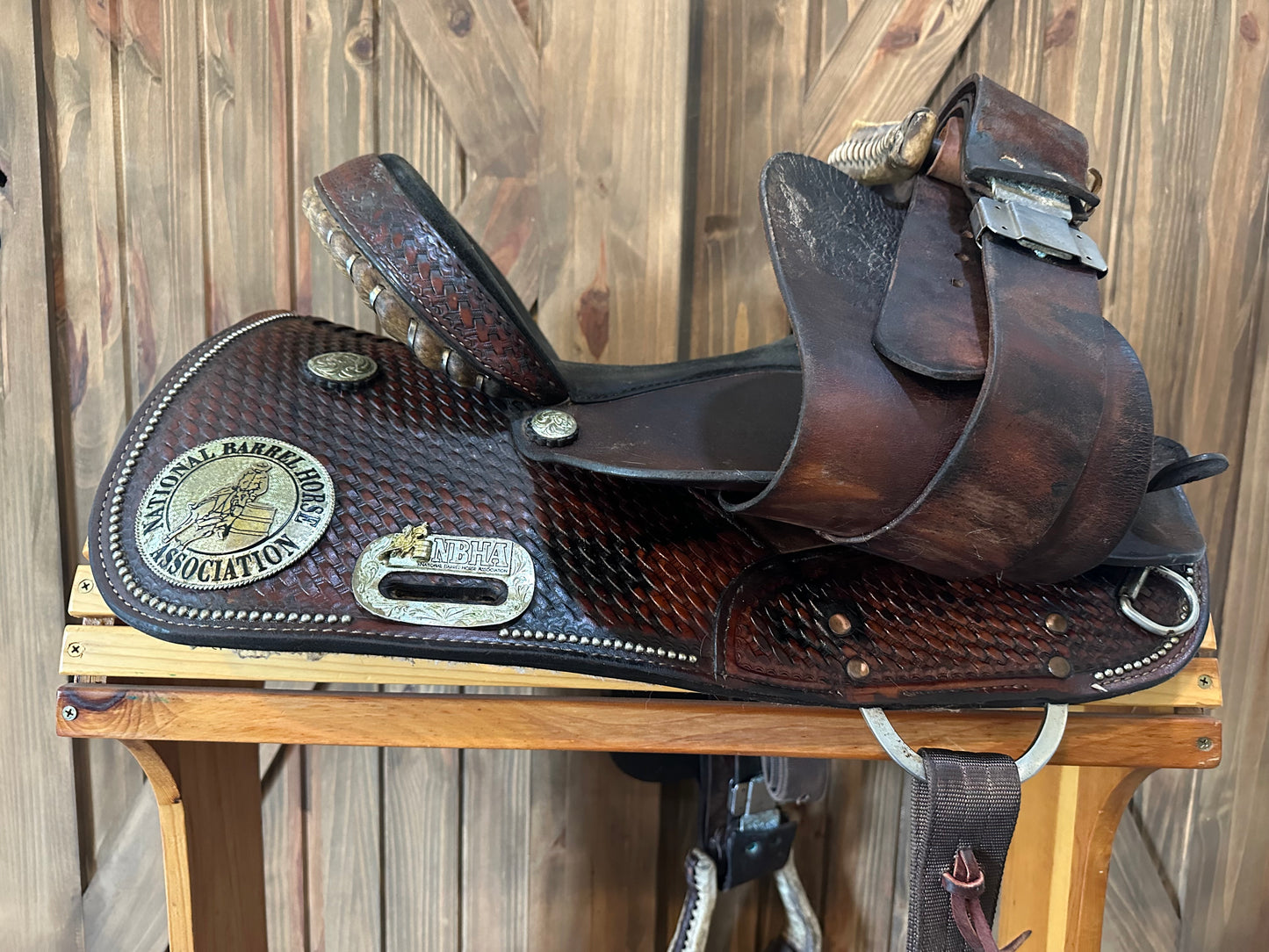 14” Tex Tan Hereford NBHA Liberty II Barrel Racing Saddle