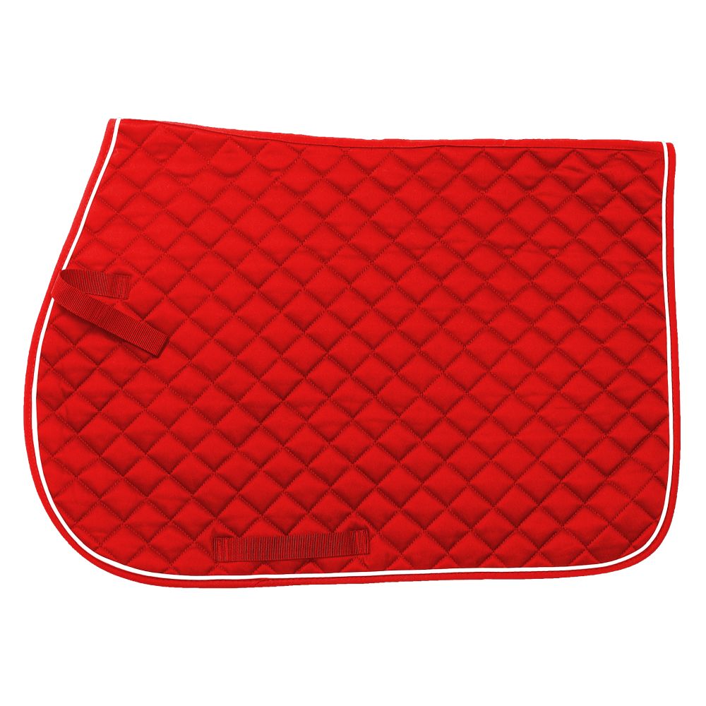 Equitare Square Quilted Cotton Comfort English Saddle Pad