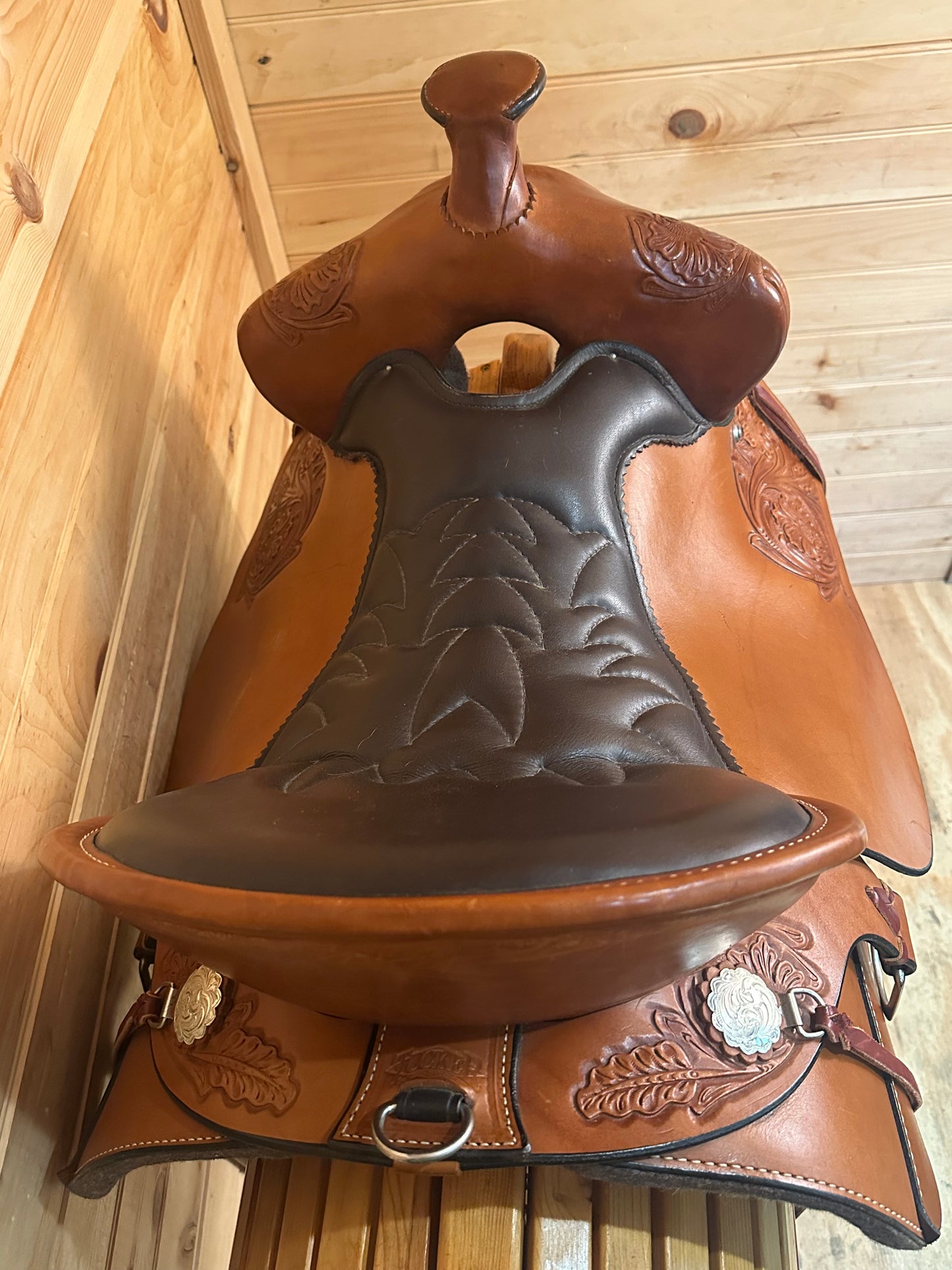 16.5” Tucker High Plains Western Trail Saddle Model 260