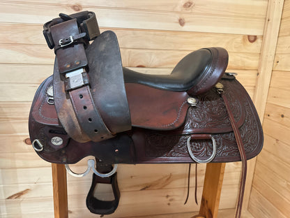 16” Circle Y Cypress Flex2 Western Trail Saddle Model # 2360