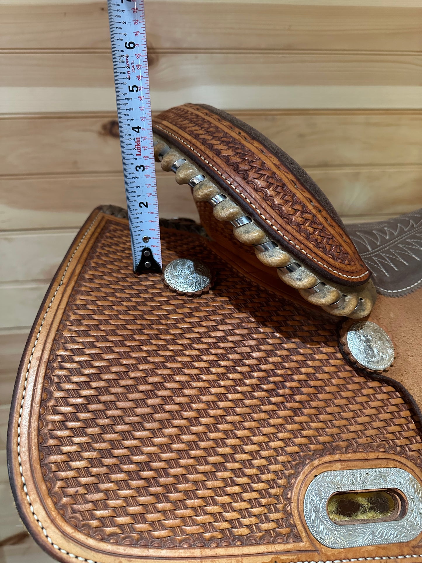 15” Billy Cook Maker Sulphur,OK Barrel Racing Saddle Model 1901