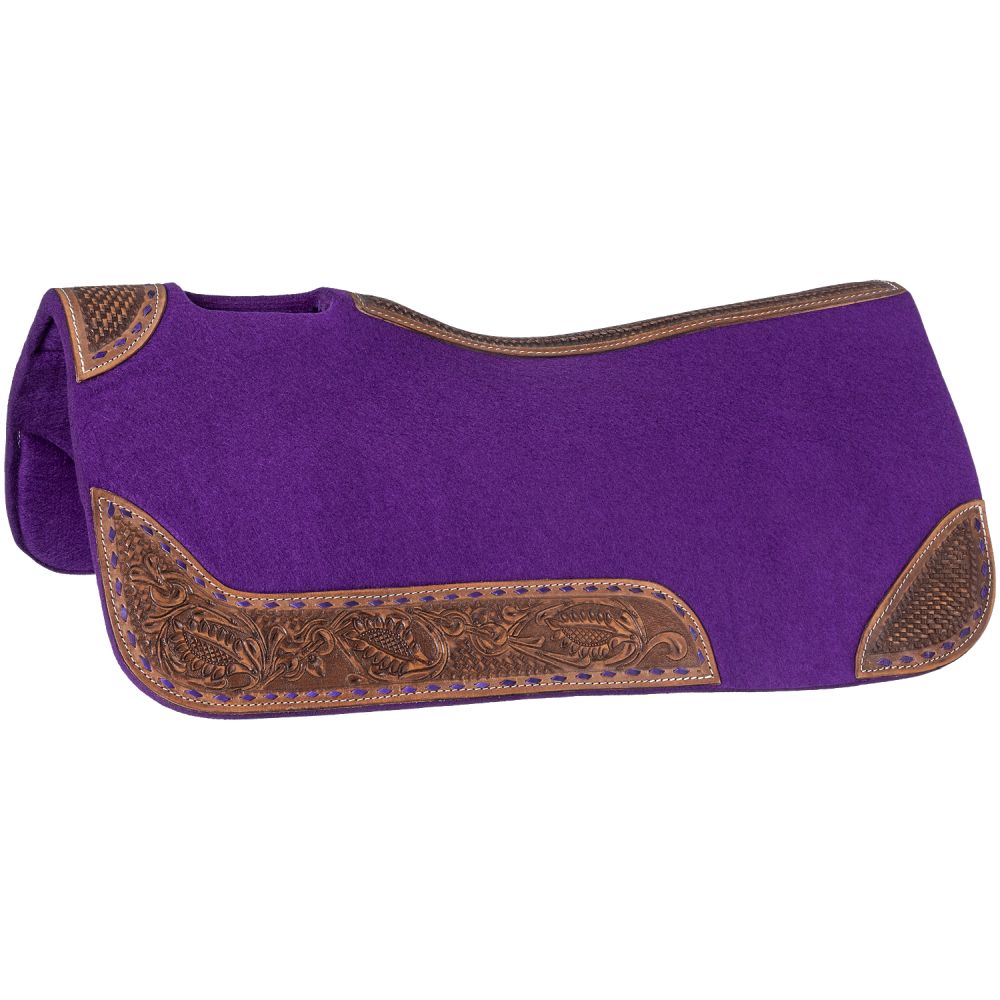 Tough1 30" x 30" Buckstitch Barrel Saddle Pad