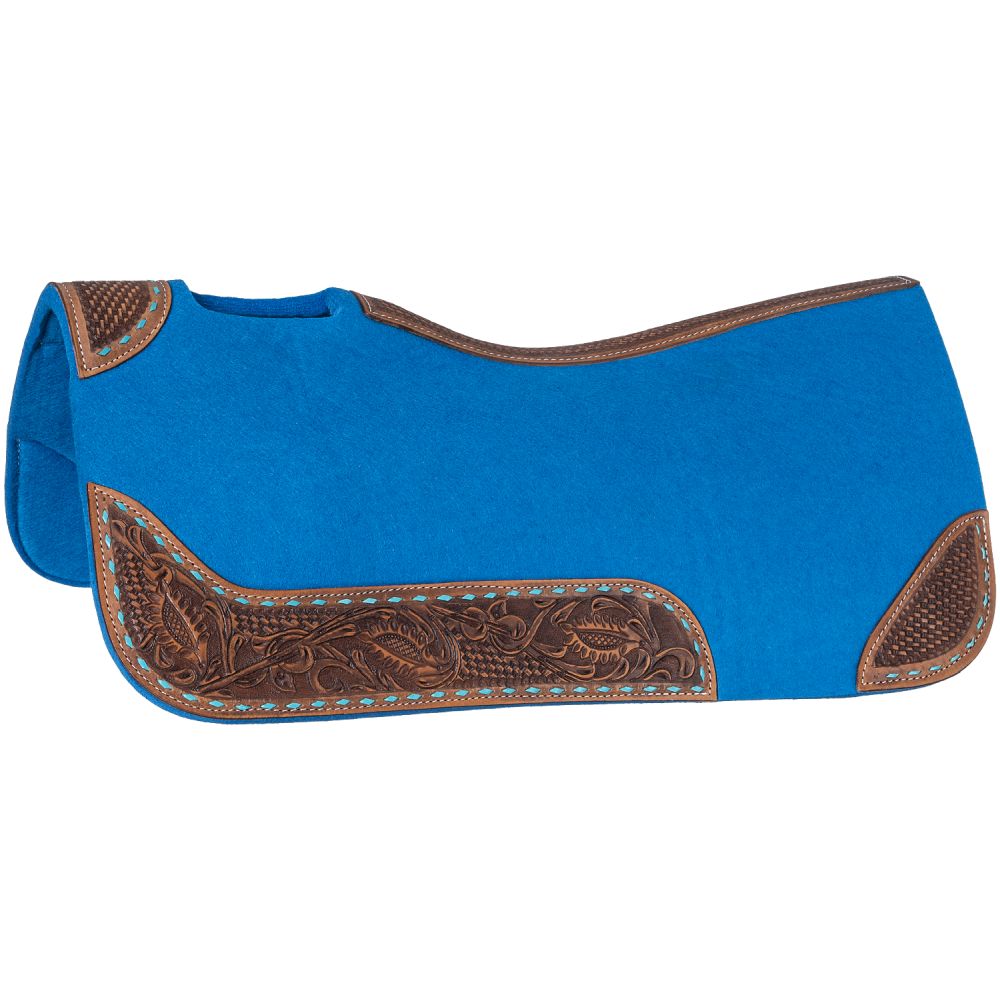 Tough1 30" x 30" Buckstitch Barrel Saddle Pad