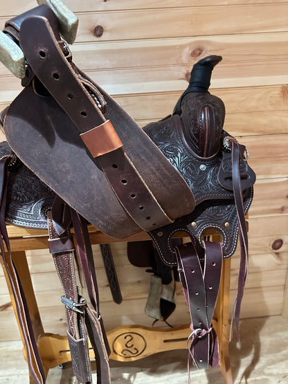 16” McCall Mclite All Around Western Saddle A097 524